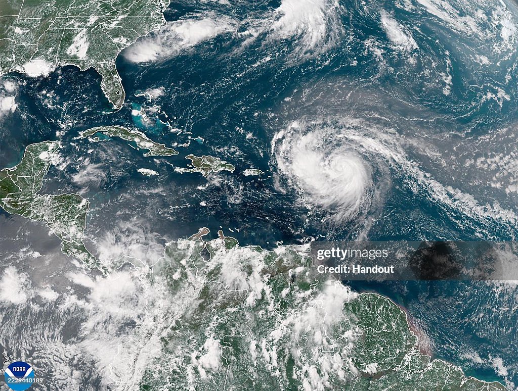 National Hurricane Center Monitors Hurricane Erin
