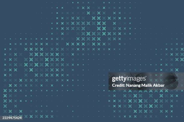 colorful halftone gradient pattern for winter background design - binary code art stock illustrations