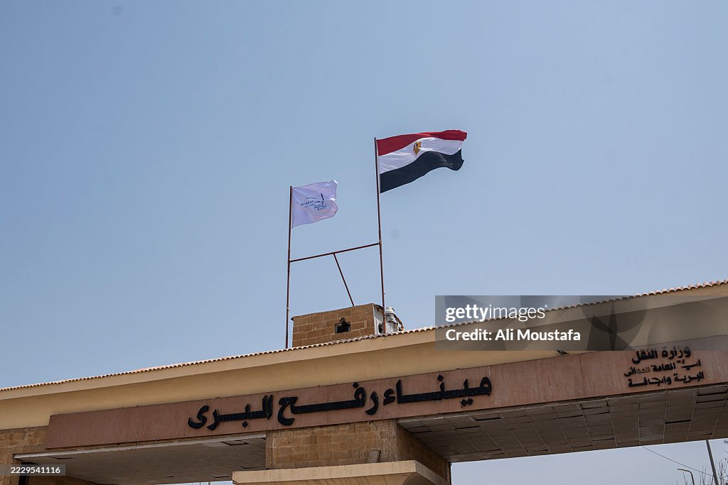 Members of 'The Elders' NGO Arrive in Rafah To Inspect Aid Warehouses and Border Crossings