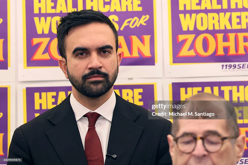 NYC Mayoral Candidate Zohran Mamdani Holds Campaign Event With Jerrold Nadler