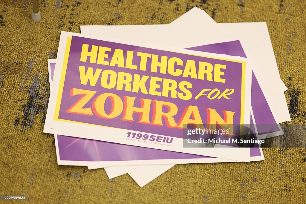 NYC Mayoral Candidate Zohran Mamdani Holds Campaign Event With Jerrold Nadler