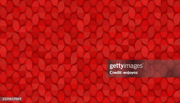seamless red retro pattern background wallpaper - snake skin pattern vector stock illustrations