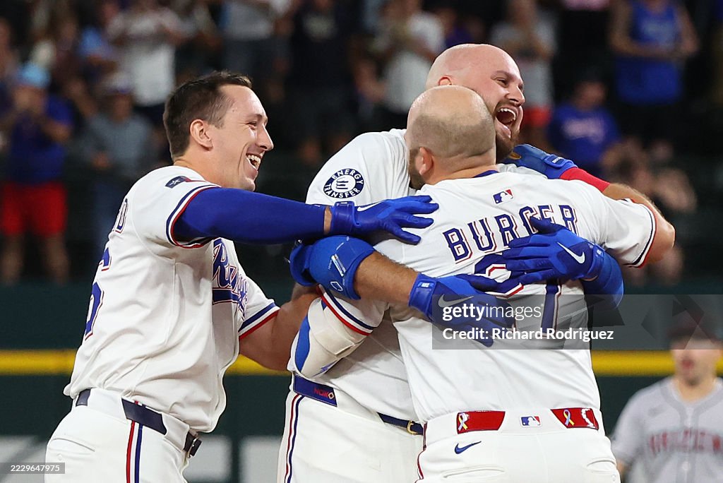 Arizona Diamondbacks v Texas Rangers