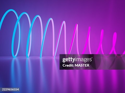 Render spring bouncing light pink Render spring bouncing light pink