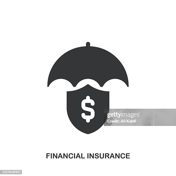 financial insurance glyph solid icon. solid icon that can be applied anywhere, simple, pixel perfect and modern style. - social security card stock illustrations