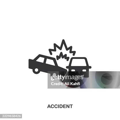 Accident glyph solid icon. Solid icon that can be applied anywhere, simple, pixel perfect and modern style. Accident glyph solid icon. Solid icon that can be applied anywhere, simple, pixel perfect and modern style.