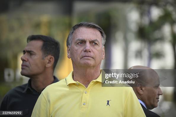 Brazil's former President Bolsonaro leaves the hospital after undergoing medical examinations in Brasilia Brazil's former President Bolsonaro leaves the hospital after undergoing medical examinations in Brasilia