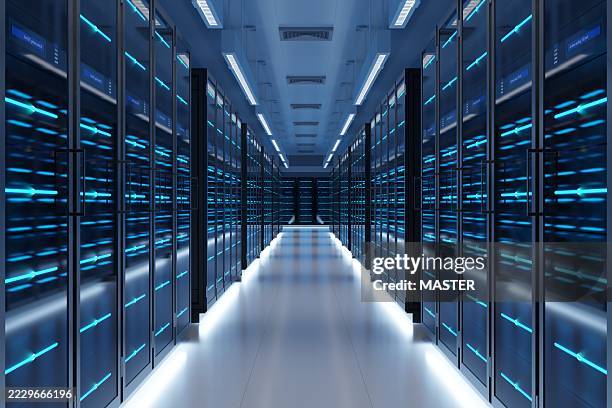 futuristic data center - datacenter bildbanksfoton och bilder