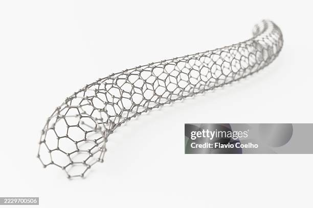 carbon nanotube nanostructure - nanomedizin stock-fotos und bilder