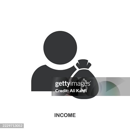 Income glyph solid icon. Solid icon that can be applied anywhere, simple, pixel perfect and modern style. Income glyph solid icon. Solid icon that can be applied anywhere, simple, pixel perfect and modern style.
