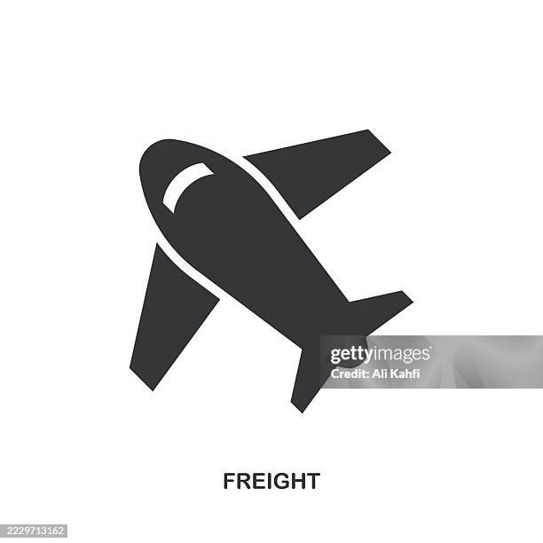 freight glyph solid icon. solid icon that can be applied anywhere, simple, pixel perfect and modern style. - warehouse manager stock illustrations