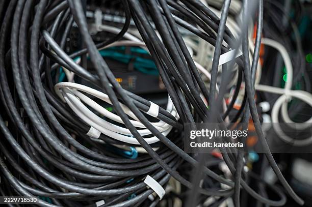 Networking Rack Messy 63 Messy Server Room Stock Photos, High-Res Pictures, and Images ...