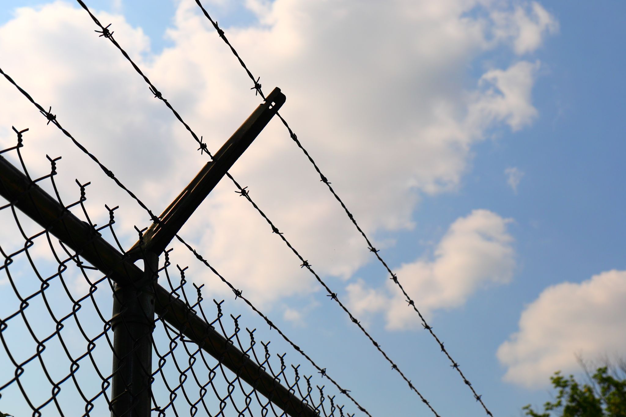 metal fence