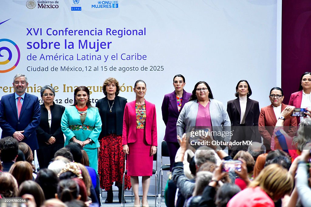 Claudia Sheinbaum Attends The Inauguration Of The XVI Regional Conference on Women in Latin America and the Caribbean