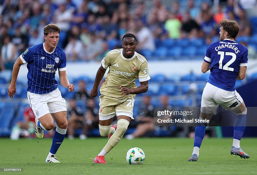 Cardiff City v Swindon Town - Carabao Cup First Round