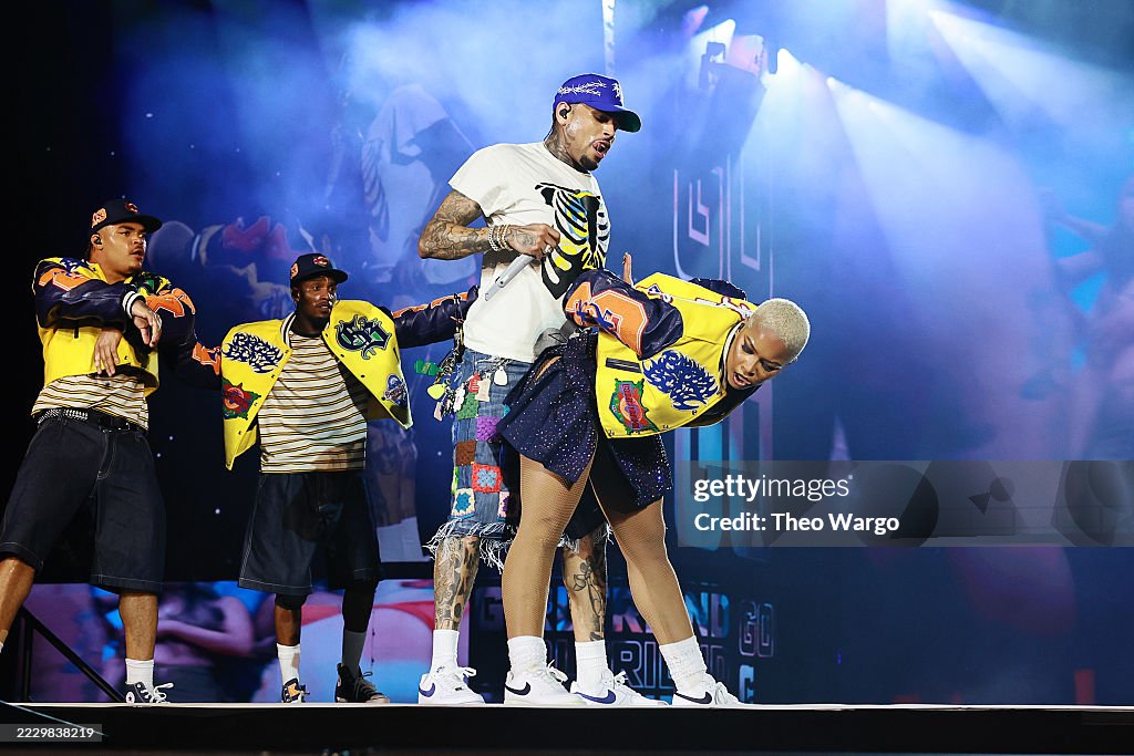 Chris Brown in Concert - Breezy Bowl XX Tour at MetLife Stadium