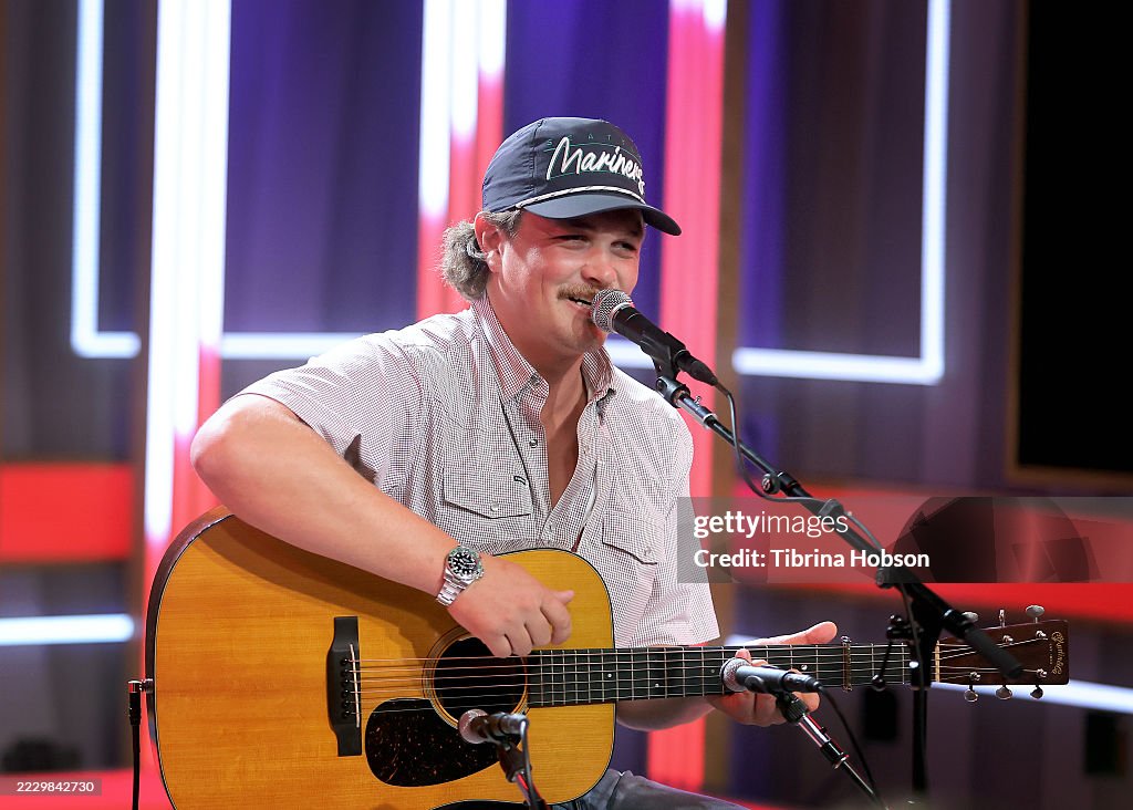 Zach Top Visits SiriusXM Nashville