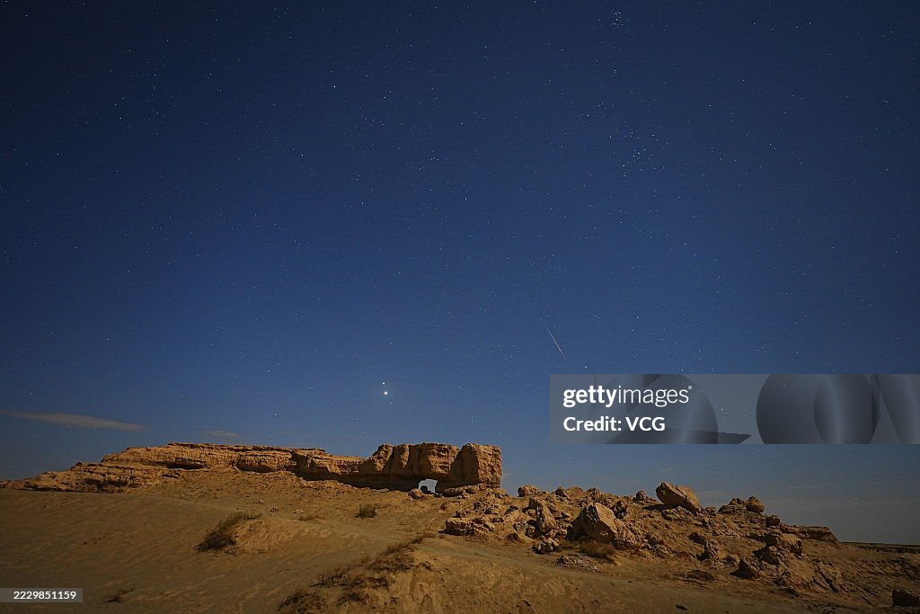 Perseid Meteor Shower Dazzles The Night Sky