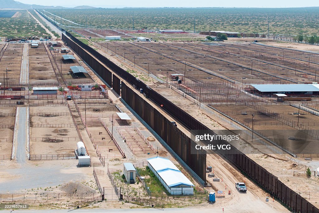 U.S. Builds New Wall At Mexico Border