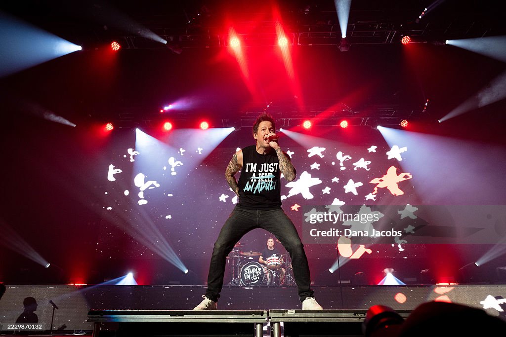 Simple Plan Performs At Bill Graham Civic Auditorium