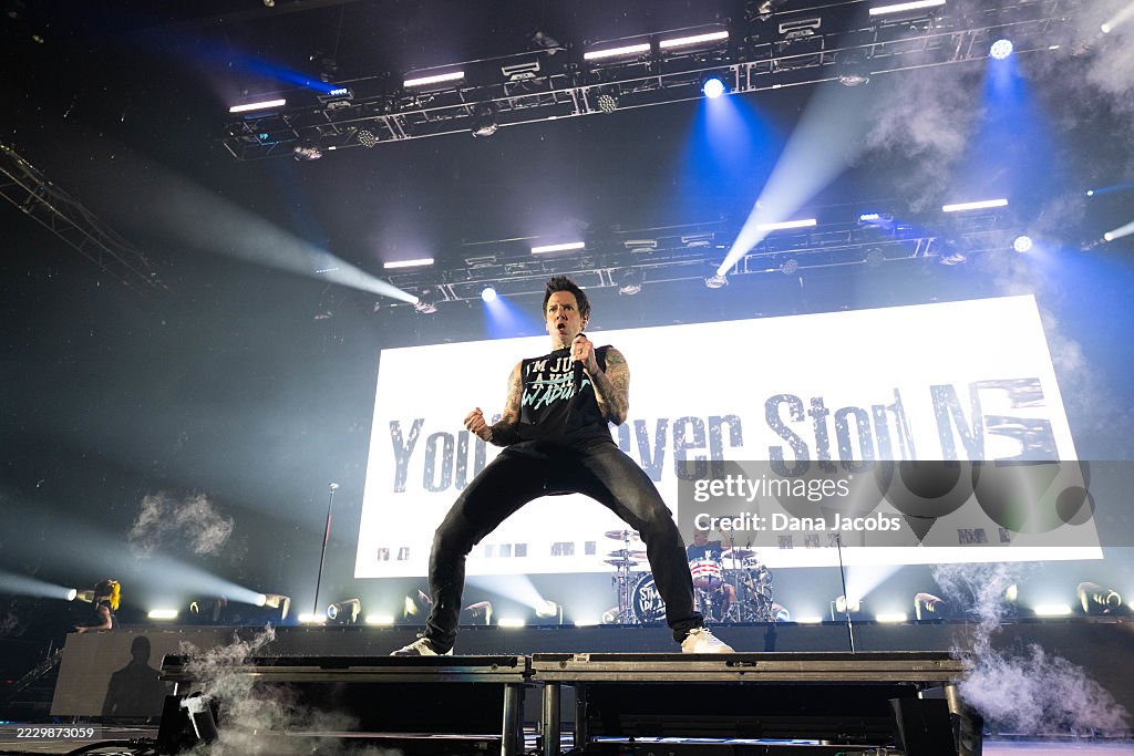 Simple Plan Performs At Bill Graham Civic Auditorium