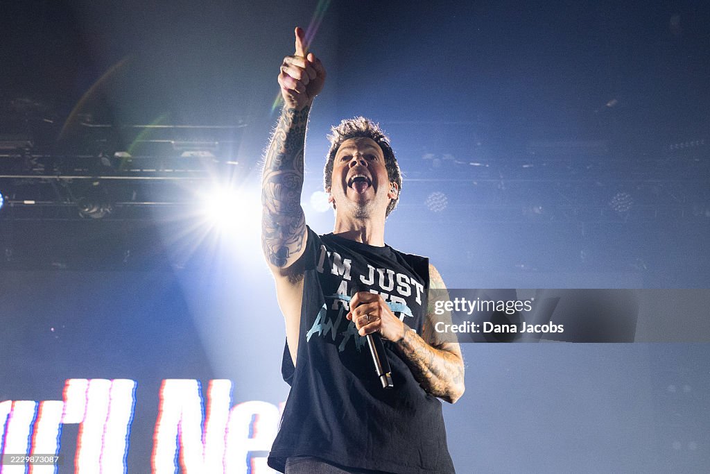 Simple Plan Performs At Bill Graham Civic Auditorium