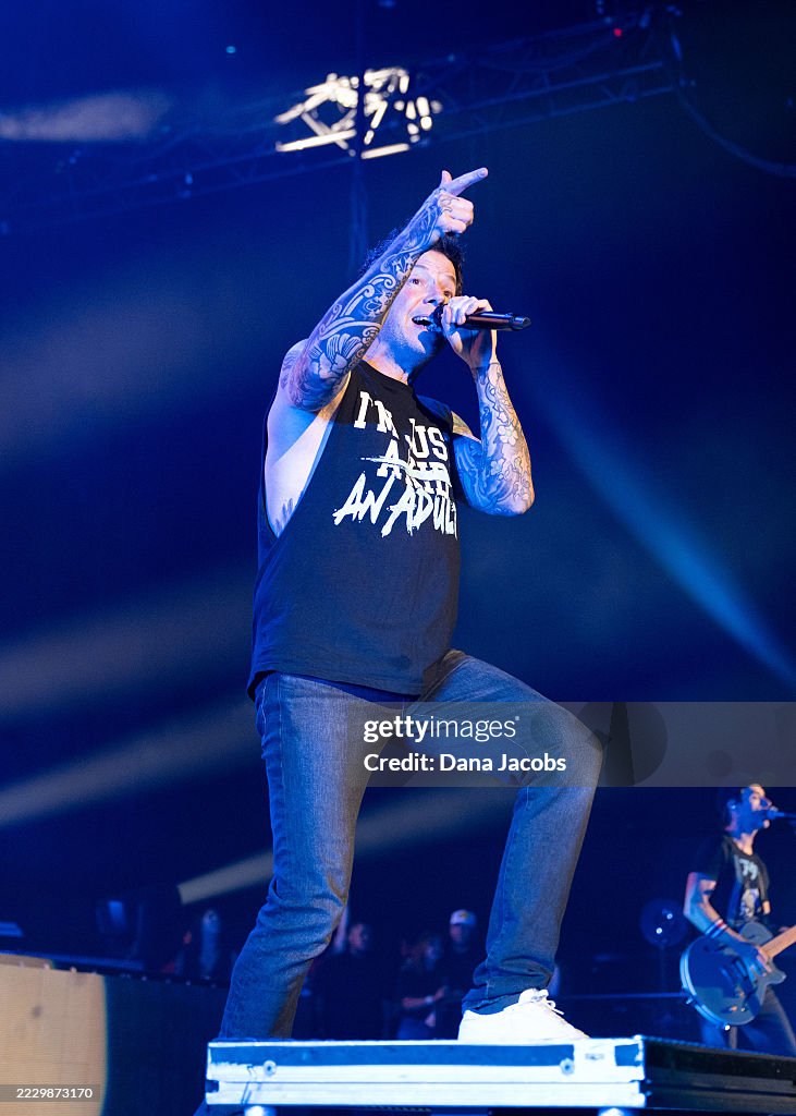 Simple Plan Performs At Bill Graham Civic Auditorium