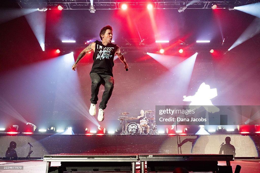 Simple Plan Performs At Bill Graham Civic Auditorium