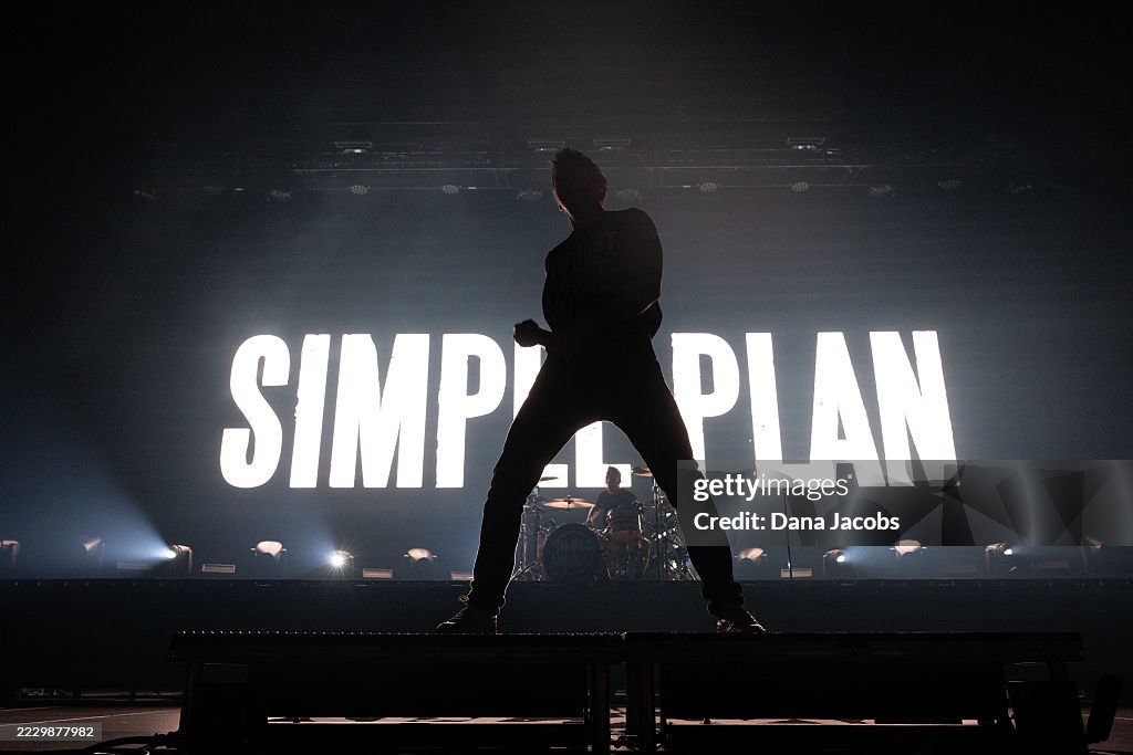 Simple Plan Performs At Bill Graham Civic Auditorium