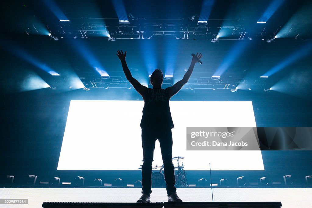 Simple Plan Performs At Bill Graham Civic Auditorium