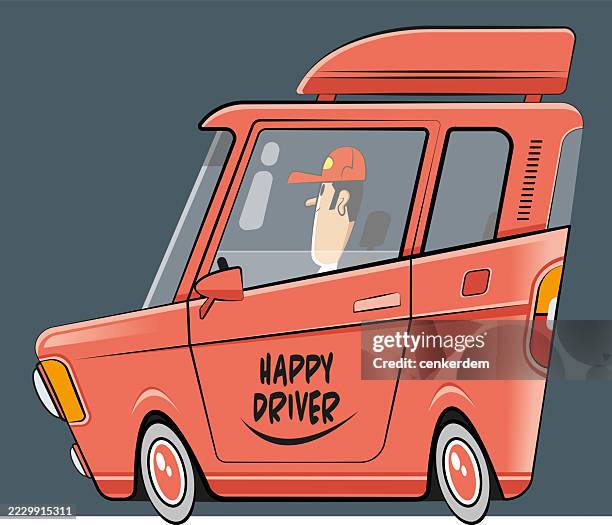 Driver Graphi Images Happy Driver High-Res Vector Graphic - Getty Images