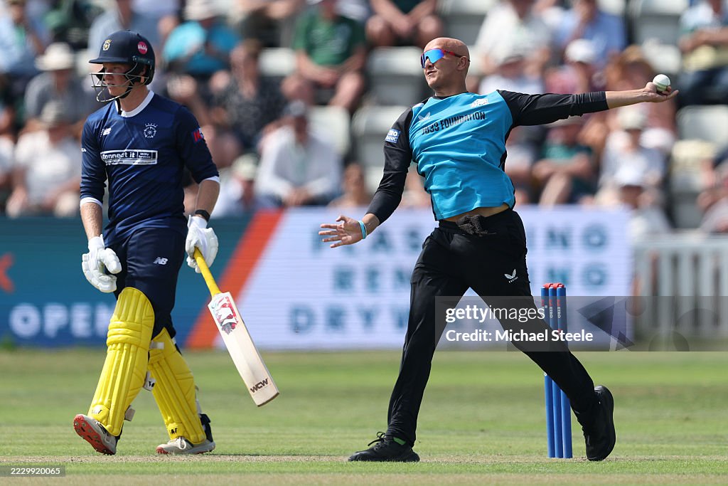 Worcestershire v Hampshire - Men's Metro Bank One Day Cup