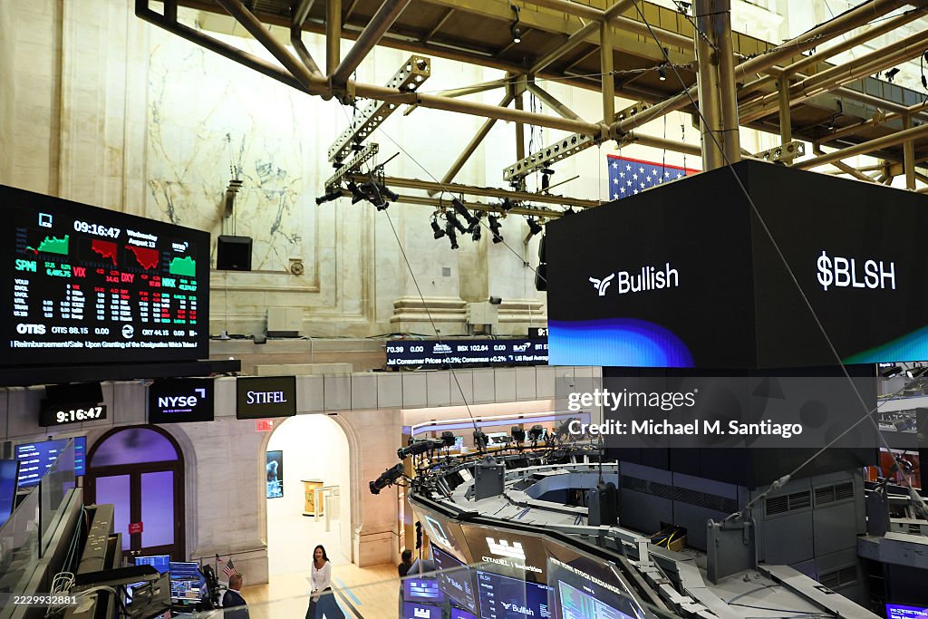 Crypto Exchange Bullish Debuts On NYSE