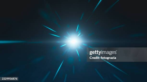 bright blue energy burst - shock wave stock pictures, royalty-free photos & images