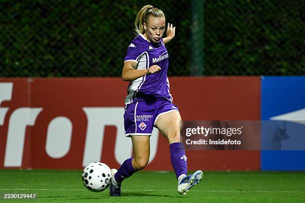 Sarah Wijniants of ACF Fiorentina during the Women's football friendly match between SS Lazio and ACF Fiorentina. Lazio won 1-0 over Fiorentina.