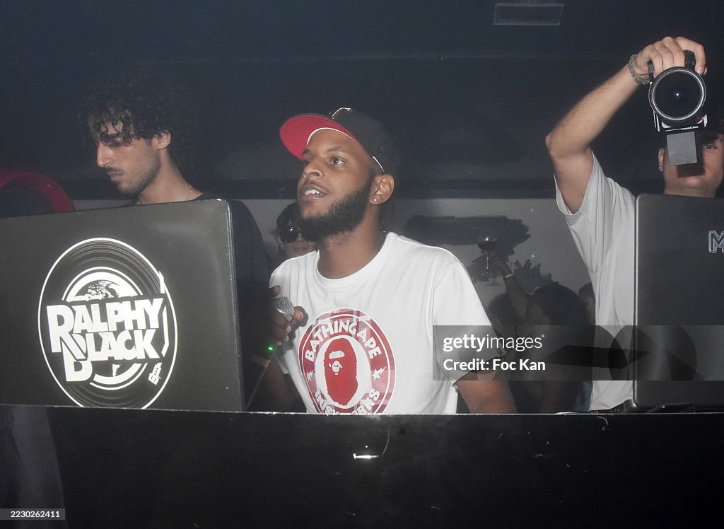Dj Raphy DJ Raphy Black attend the Rich The Kid Party at VIP Room Saint-Tropez ...