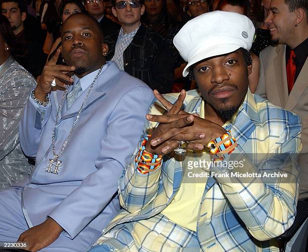 Outkast at the 44th Annual Grammy Awards at the Staples Center in Los Angeles, Ca., Feb. 27, 2002. Photo by Frank Micelotta/Getty Images