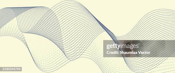 blue wave line with guilloche pattern. vector background. design for certificate, gift voucher, ticket, check, money, and banknote. - cheque stock illustrations
