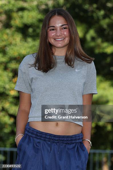 Jackson Alexander Riley Riley Jackson of NC Courage arrives at the stadium prior to the NWSL ...