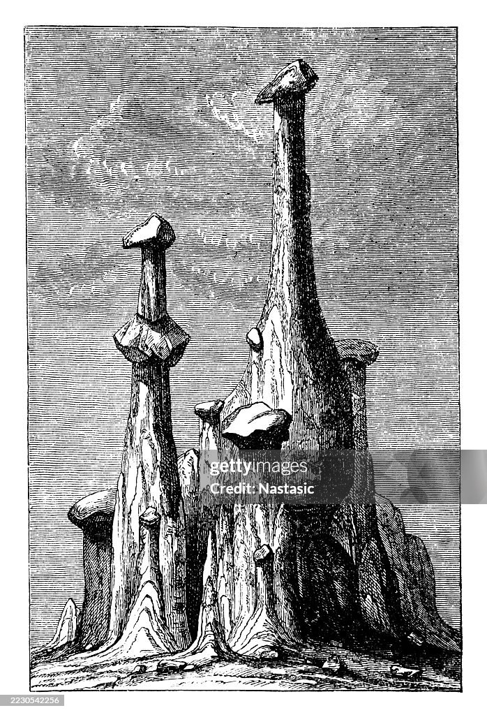 Earth pyramids in Colorado