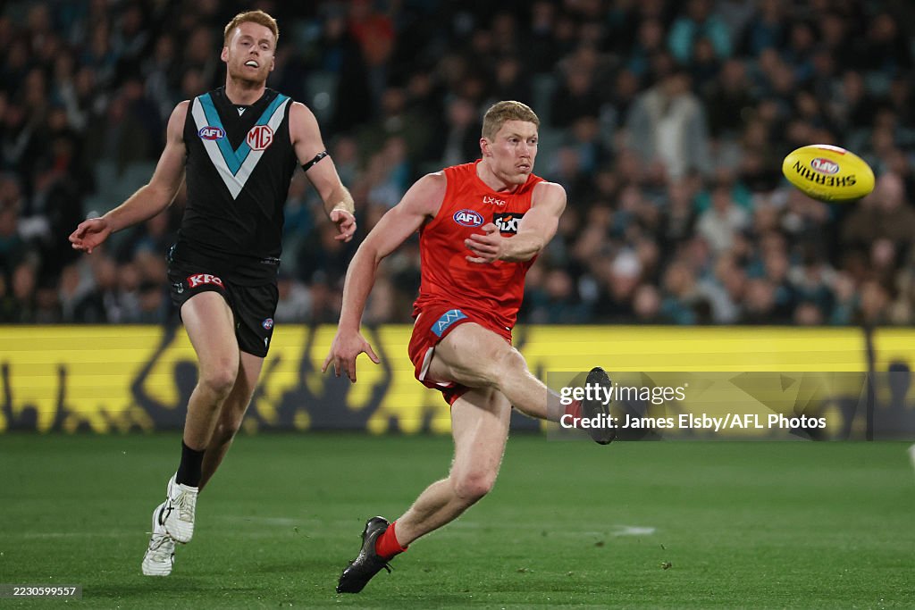AFL Rd 24 - Port Adelaide v Gold Coast