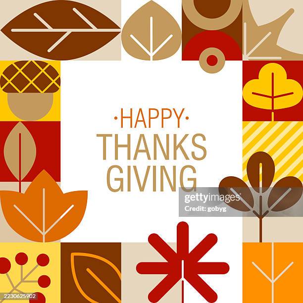 thanksgiving message autumn frame background - happy thanksgiving background stock illustrations