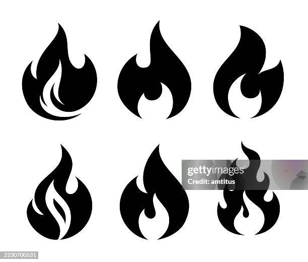 fire set - fire exit stock illustrations