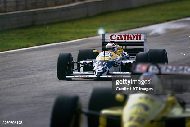 1987 Spanish Grand Prix, News Photo