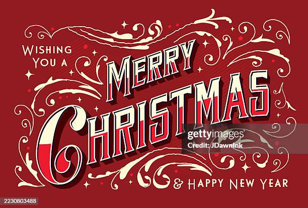 1,365 Merry Christmas Postcards Stock Photos, High-Res Pictures
