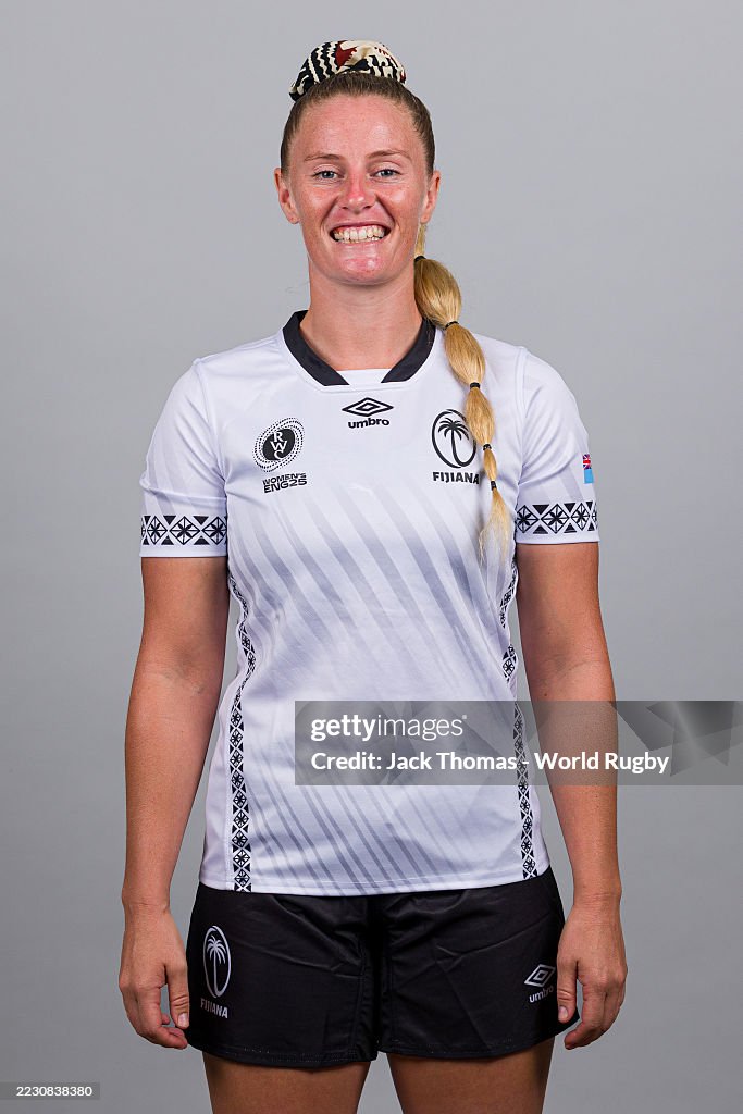 Jade Ruaa Rugby Jade Coates of Fiji poses for a portrait during the Fiji Women's ...