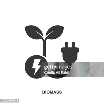 Biomass glyph solid icon. Solid icon that can be applied anywhere, simple, pixel perfect and modern style. Biomass glyph solid icon. Solid icon that can be applied anywhere, simple, pixel perfect and modern style.