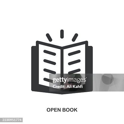 Open book glyph solid icon. Solid icon that can be applied anywhere, simple, pixel perfect and modern style. Open book glyph solid icon. Solid icon that can be applied anywhere, simple, pixel perfect and modern style.
