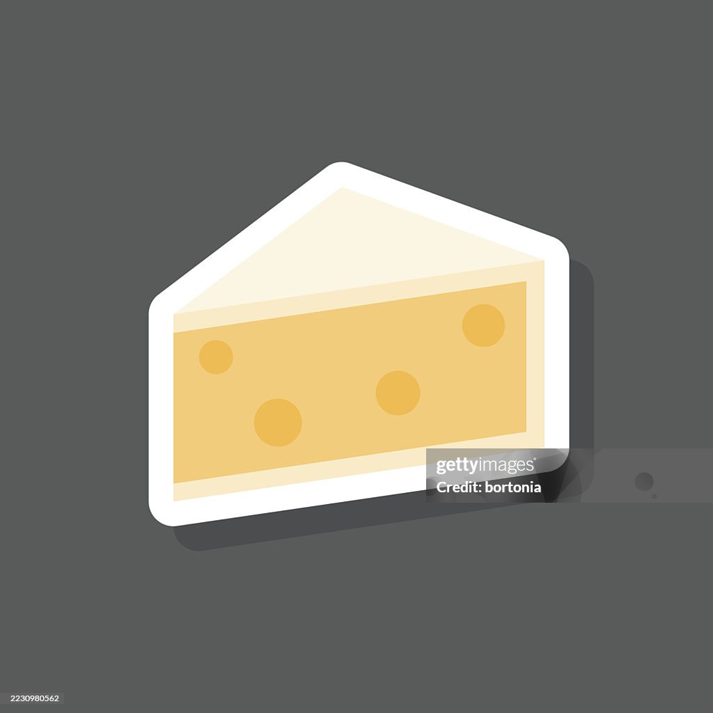 Brie Sticker Icon