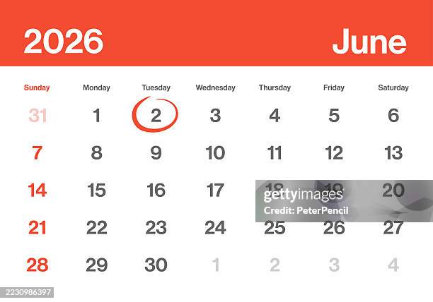 June 2 2026 Calendar Day Monthly Minimalism Style Landscape Horizontal June 2 2026 Calendar Day Monthly Minimalism Style Landscape Horizontal Calendar Leaf For 